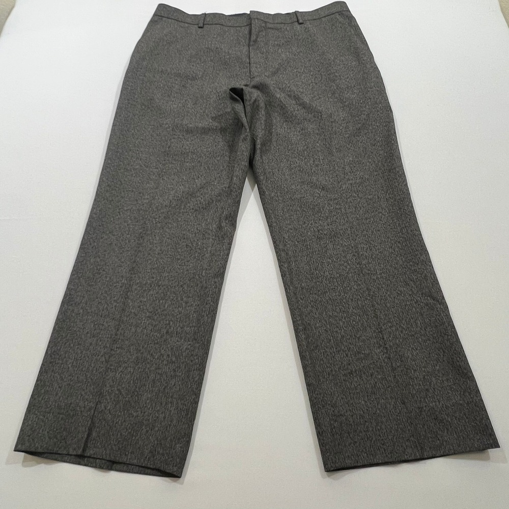 Banana Republic Dress Pants Tailored Fit Textured Grey Men 36x32 Fits 36x28 READ